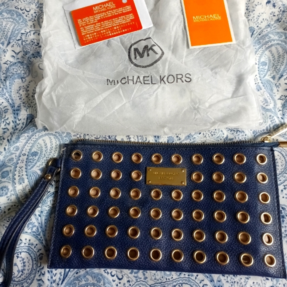 Michael Kors Wristlet with Grommets
